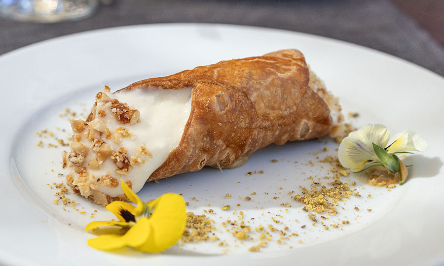 Cannoli ricota pistaccio - Casa Giardino