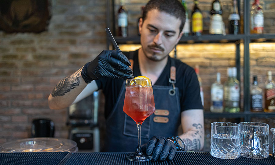 Arancia Spritz con Campari y Cointreau  - Casa Giardino