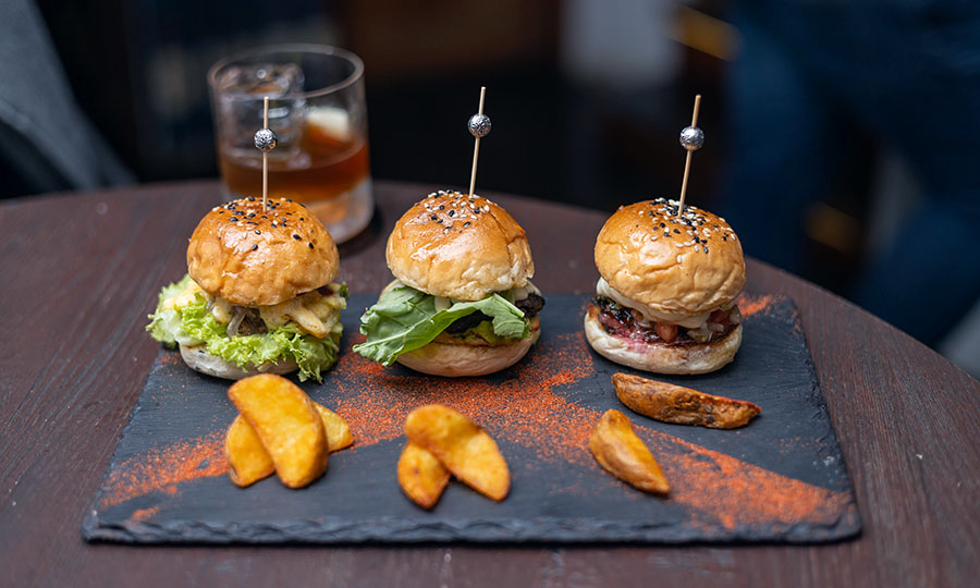 Degustación de hamburguesas
