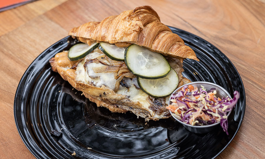 Bursan: Smash burger en croissant