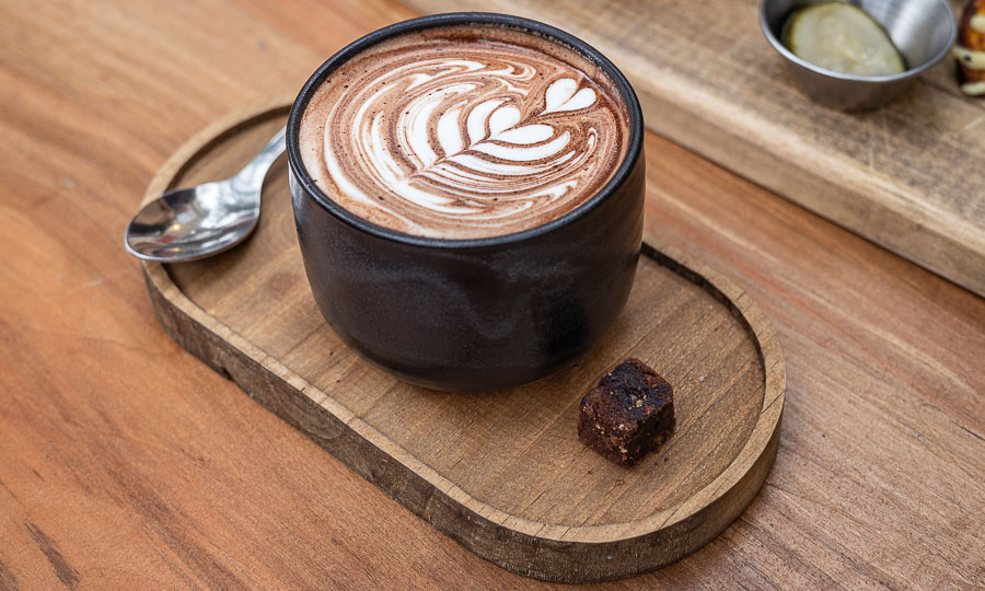Ligero y sano Chocolate caliente Choco creamy 