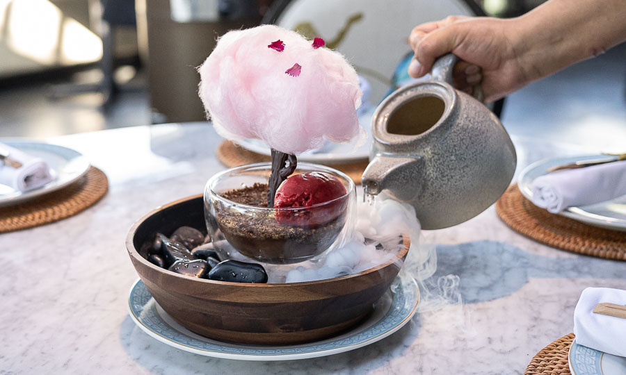 Postre Cherry Blossom Bliss