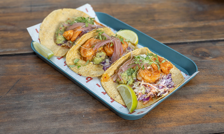 Generosos Tacos de camarn