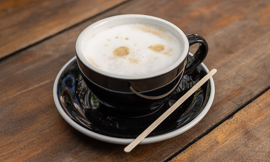 Caf latte de mquina automtica