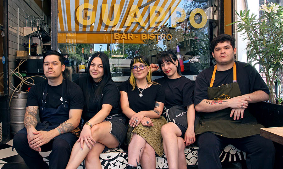 El team de Guappo Bistr Bar