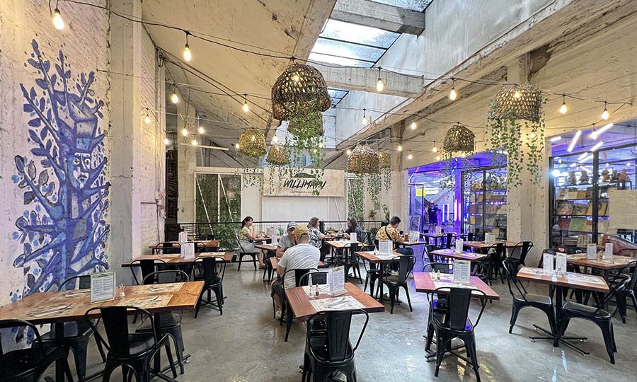 El restaurante Willimapu en Barrio Franklin en la galera La Curtiembre - Willimapu
