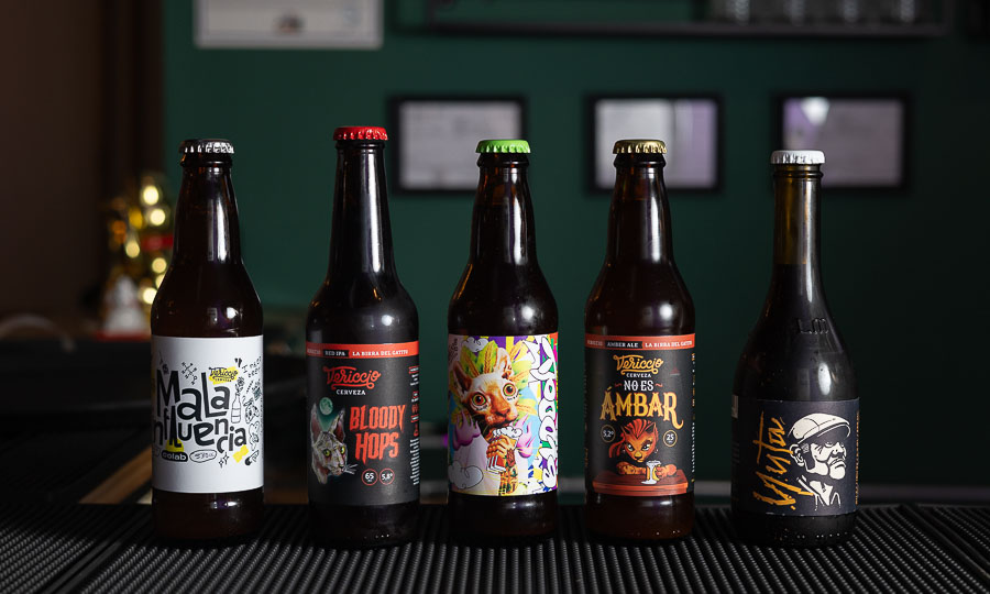 Dedicada seleccin de cervezas en Kichiro - Kichiro