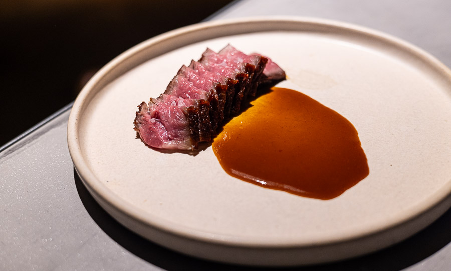 Perfecto Lomo liso de angus y demi glace oriental