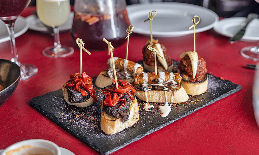 Tabla de pinchos vascos - La Cocina de Javier