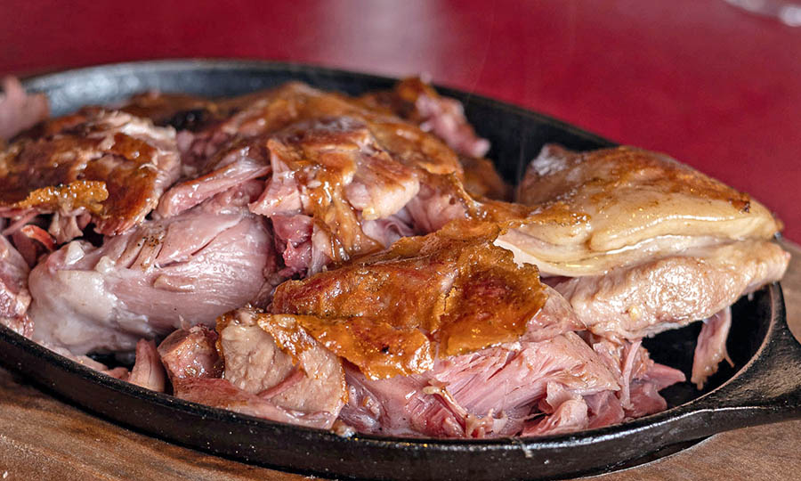 Glorioso Pernil salado de coccin lenta  - La Cocina de Javier