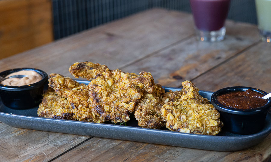 Geniales Ostras crispy veganas