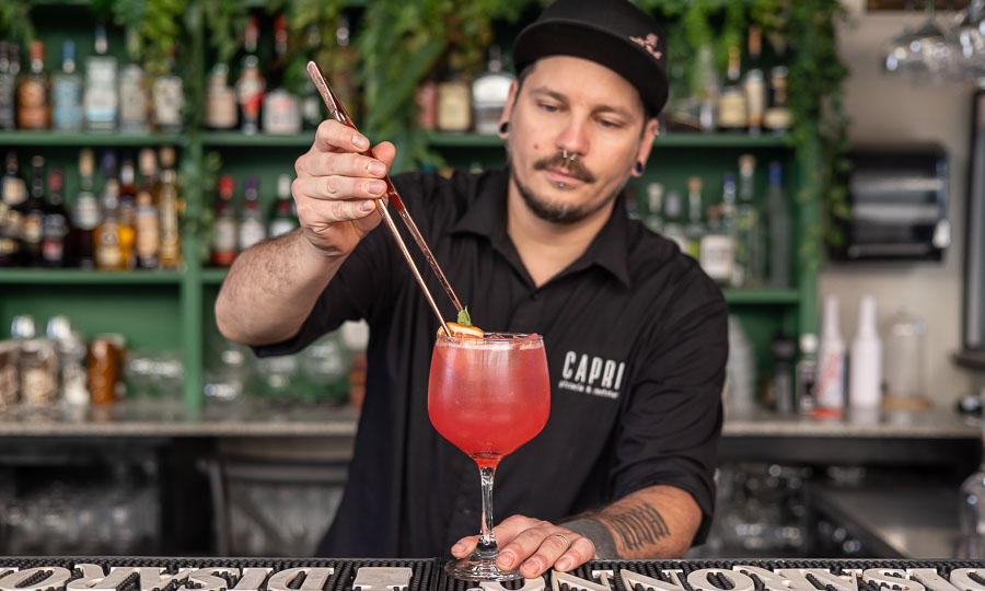 Bartender en accin - Capri - La Dehesa