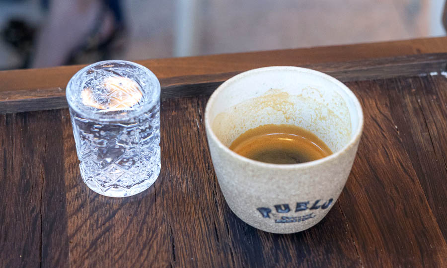 Caf Espresso de especialidad