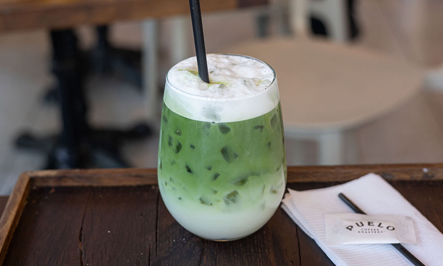 Te Matcha latte fro
