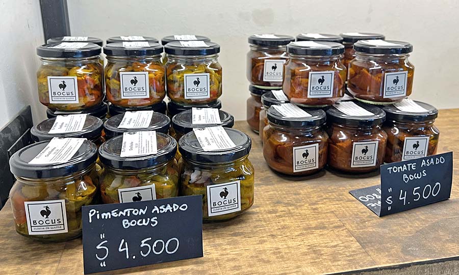 Conserva Pimenton Asado y Tomate Asado marca Bocus - Fotos de Panadera Cadaqus