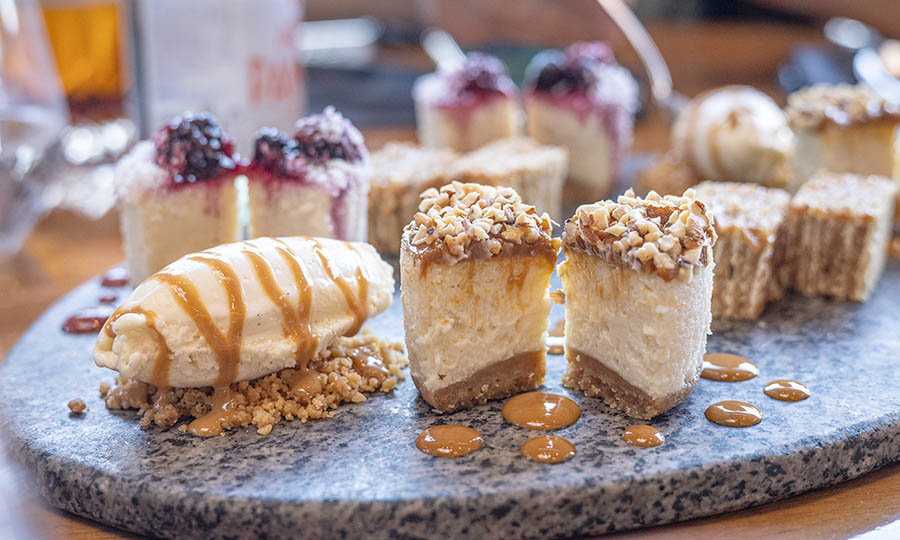 Degustacin de postres de lujo en Fukasawa
