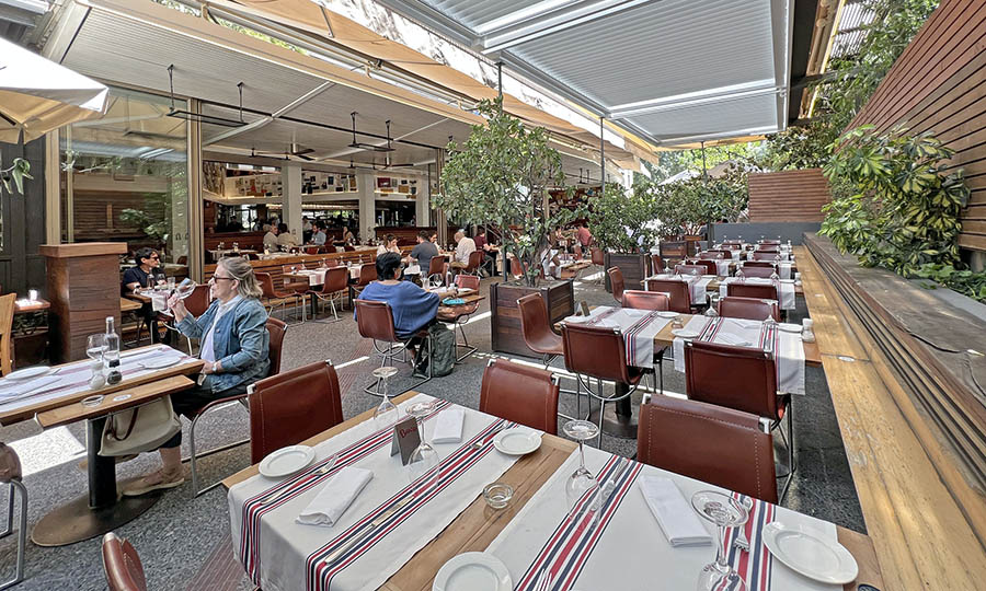 La terraza de Baco
