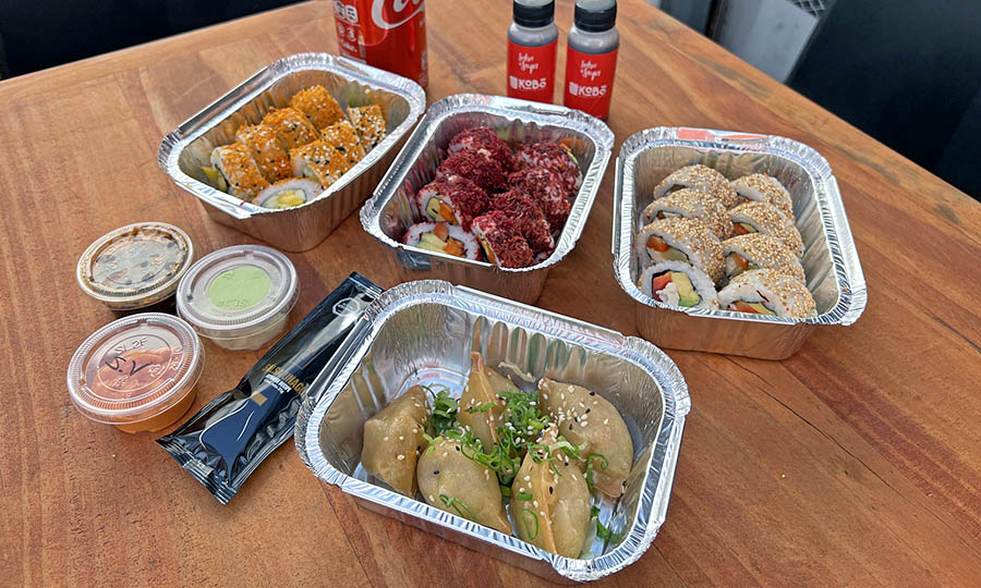 Combo Vegano con Gyosas