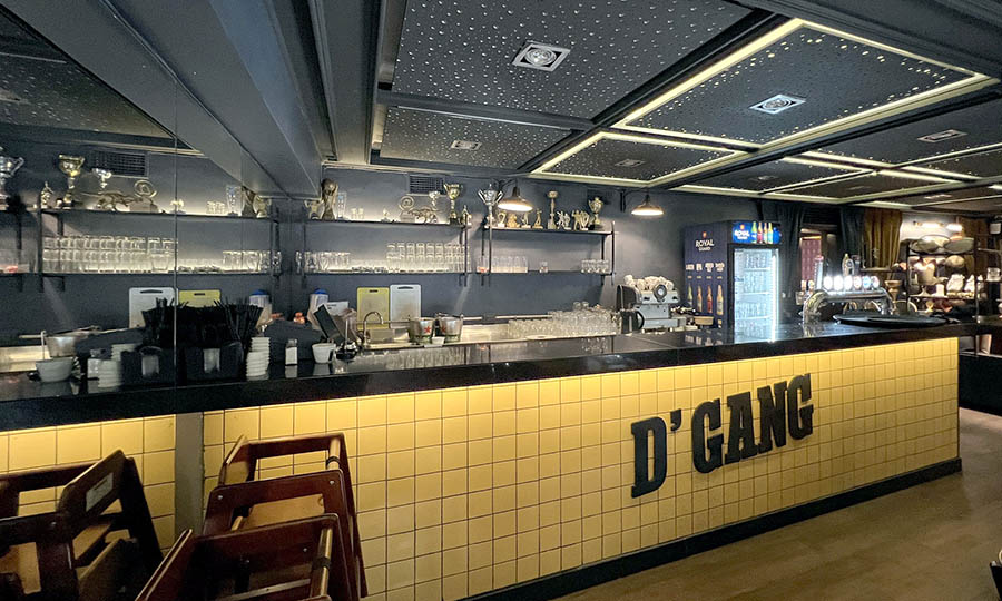 La barra de servicio de D Gang - D Gang Restaurante