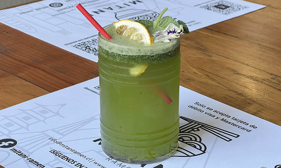 Coctel de autor Monte Fuji 