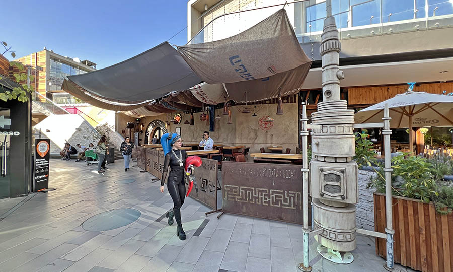 Fachada de Nowas Cantina en Centro Parque