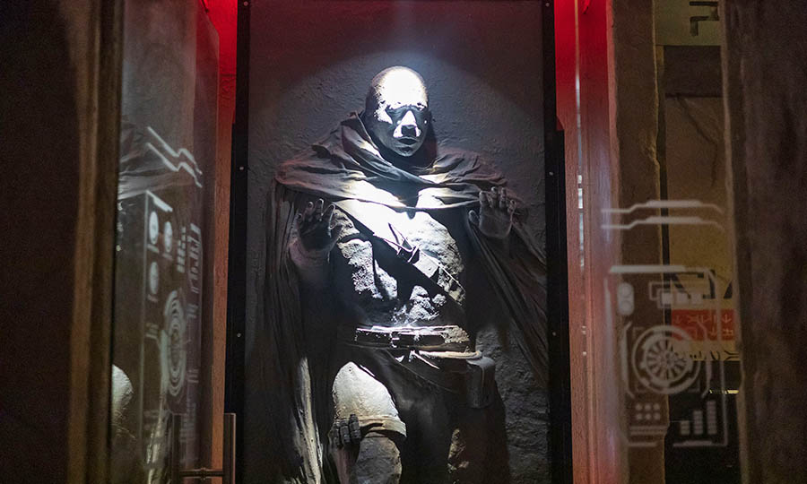 Parte de la decoracin estilo Star Wars de Nowas Cantina - Nowas Cantina