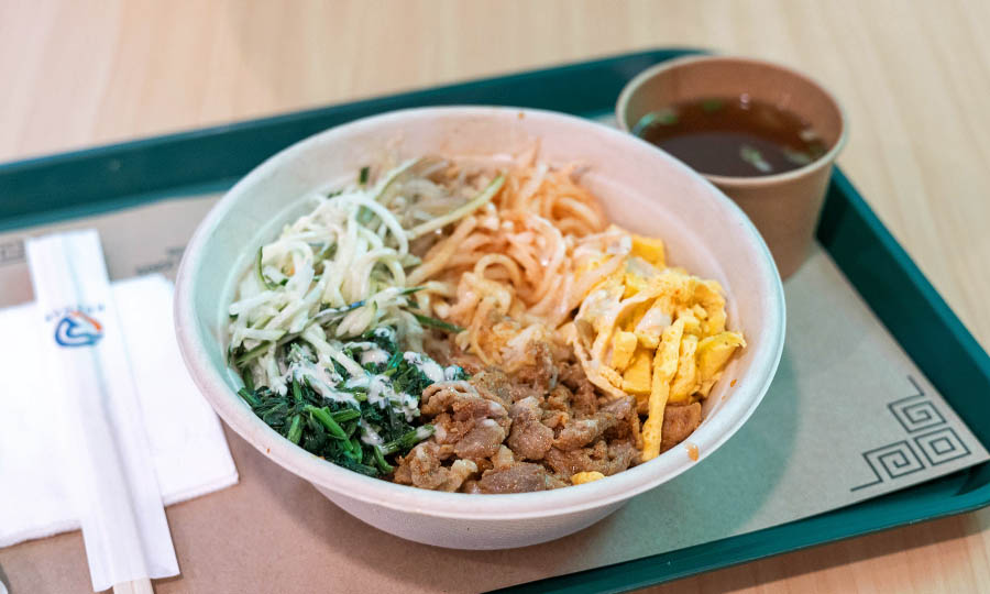 Bowl Bibimbap con Sopa Miso