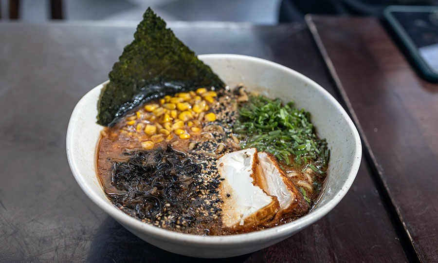 Veggi miso ramen