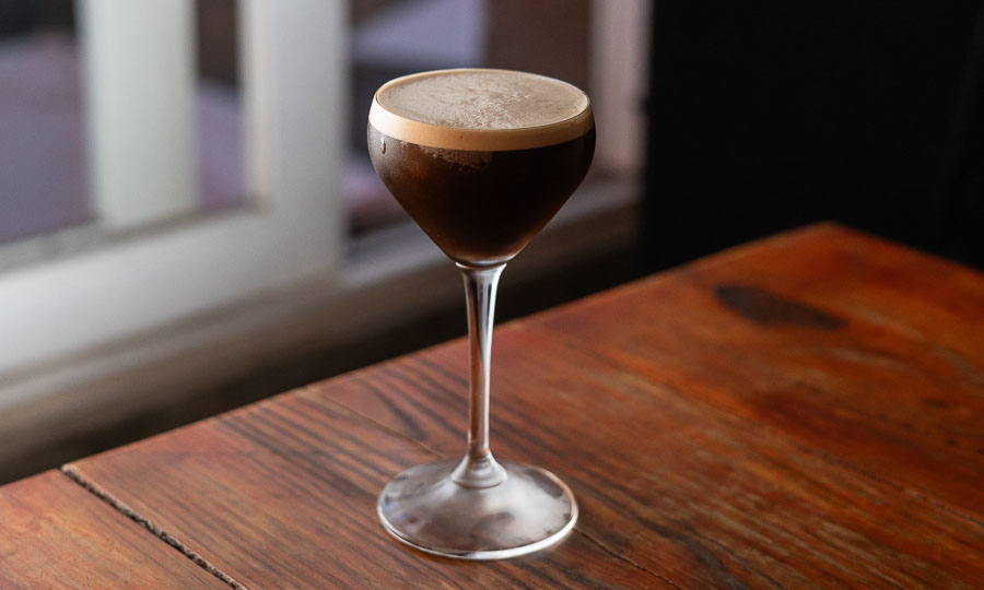 Cóctel Kombucha Cold Brew Martini