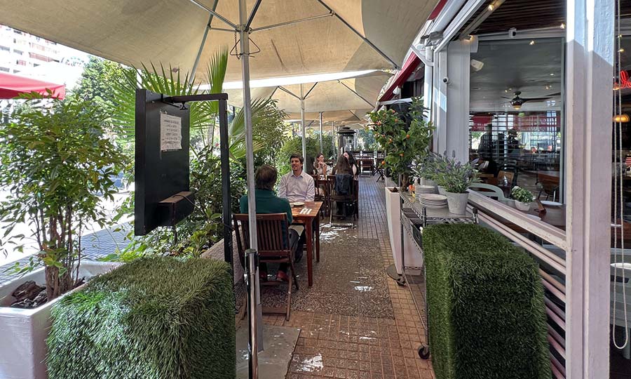 Las terrazas de Nolita Isidora