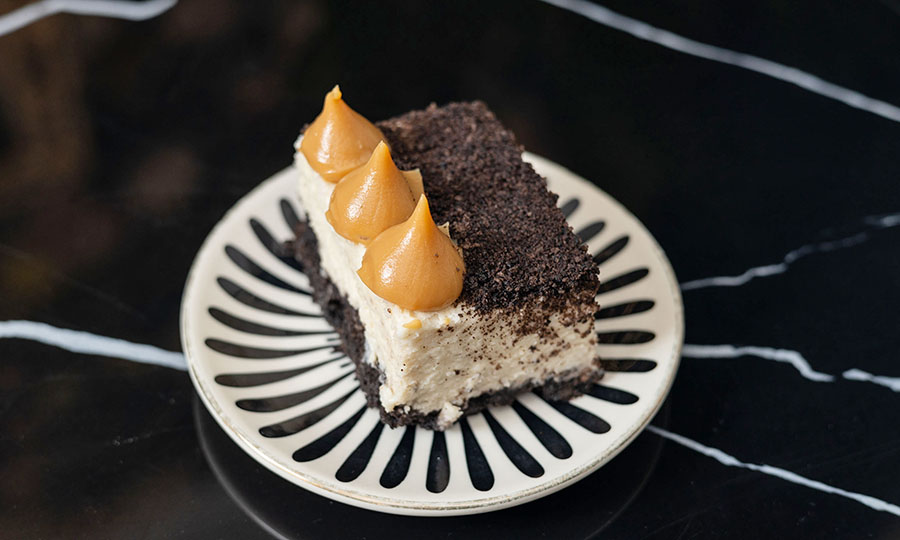 Cheesecake de oreo cremoso y aquesado 