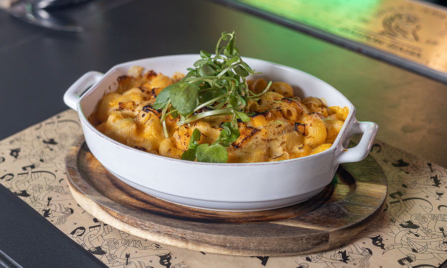 Mac & Cheese con carne desmechada