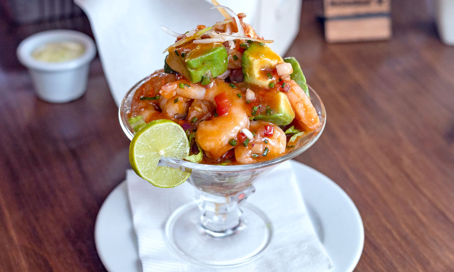 Verdadero Cocktail de camarones