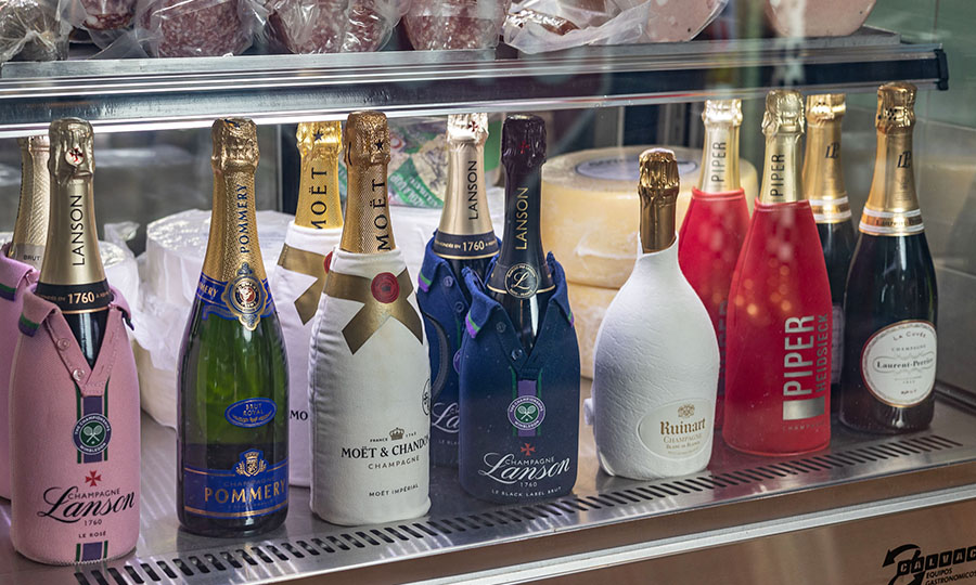 Portafolio de verdaderos Champagne