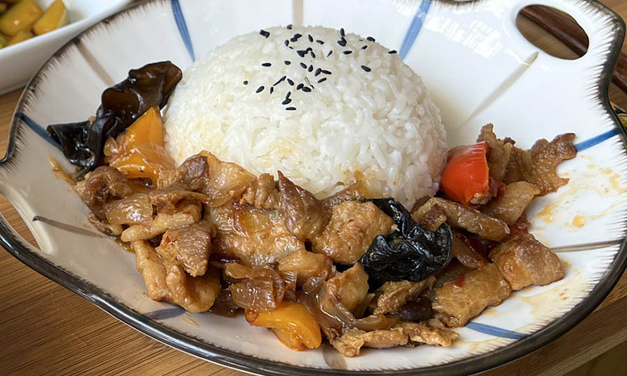 Set menu teishoku del dia