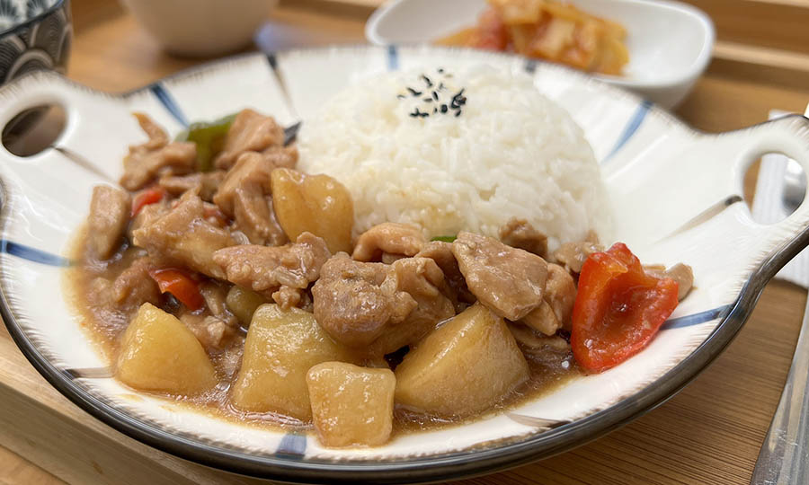 Set menu teishoku del dia