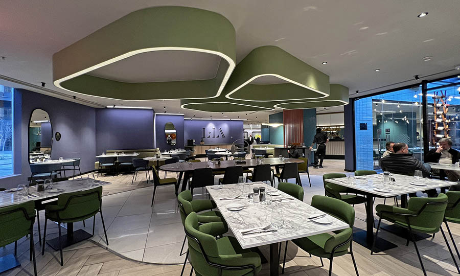El restaurante Lila del Hotel Pullman