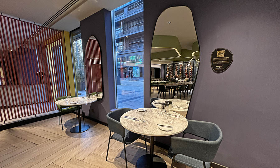 El restaurante Lila del Hotel Pullman