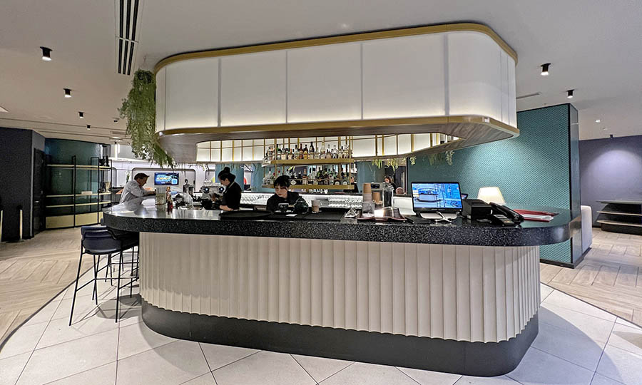 El Bar del restaurante Lila del Hotel Pullman
