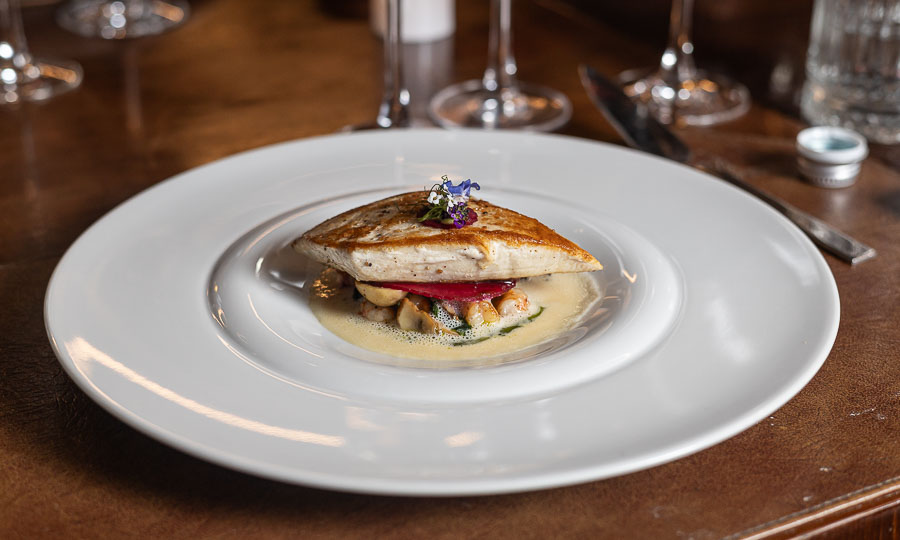Pescado blanco a la mantequilla noissette