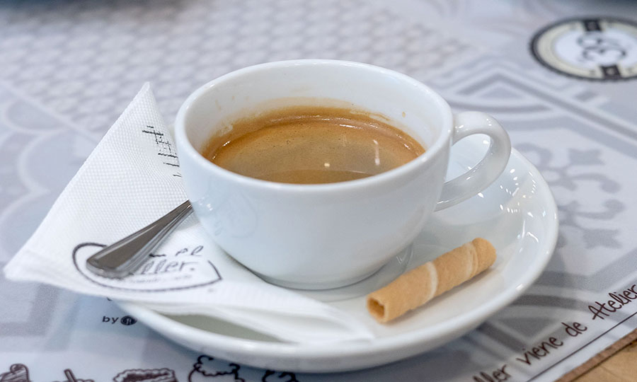 Espresso doble de especialidad