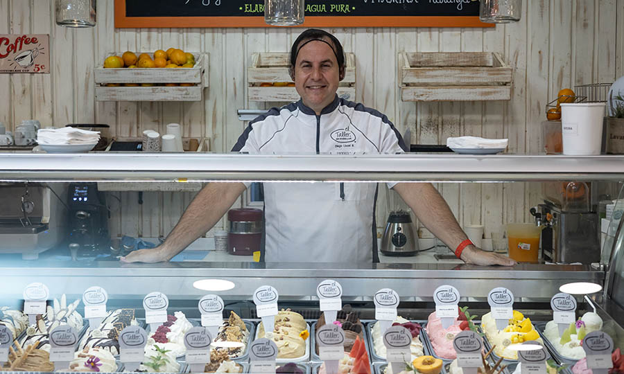 El chef y heladero Diego Lisoni