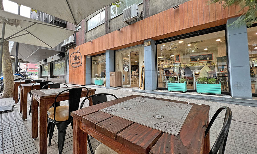 Heladera y cafetera El Taller en Providencia