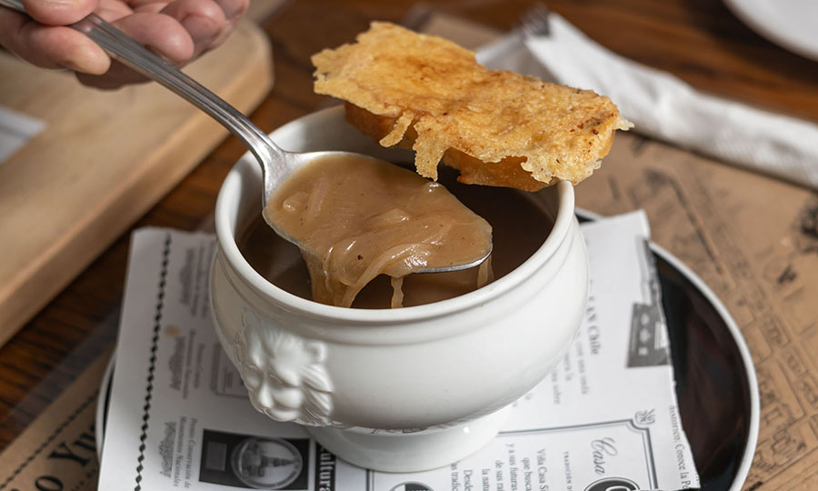 Francesa Sopa de cebolla 