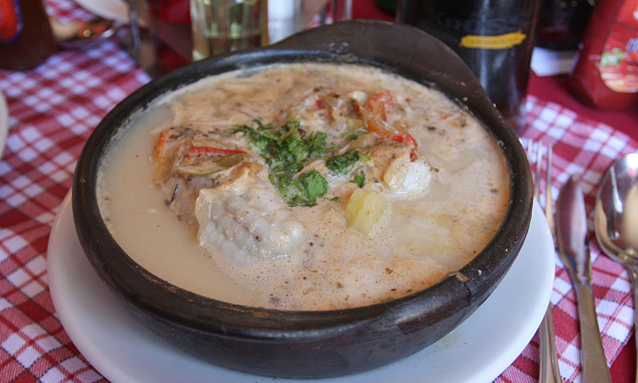 Caldillo de Congrio con crema