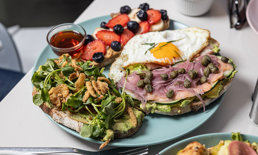 Parte del Brunch Chill con 4 Brusquetas  