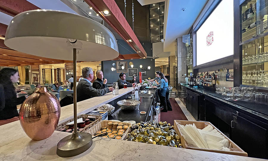 El bar del Lobby Bar del Sheraton