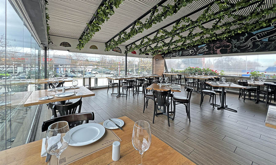La terraza en el segundo piso de La Cocina de Javier - La Cocina de Javier