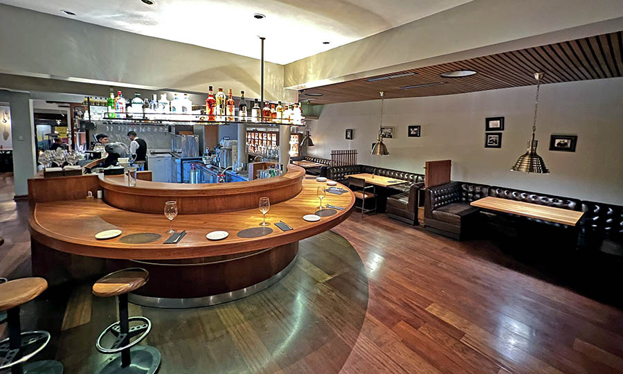 Bar del restaurante Cuerovaca