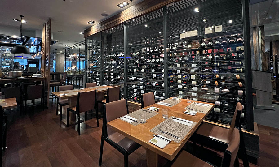 El gran saln principal del restaurante Catae